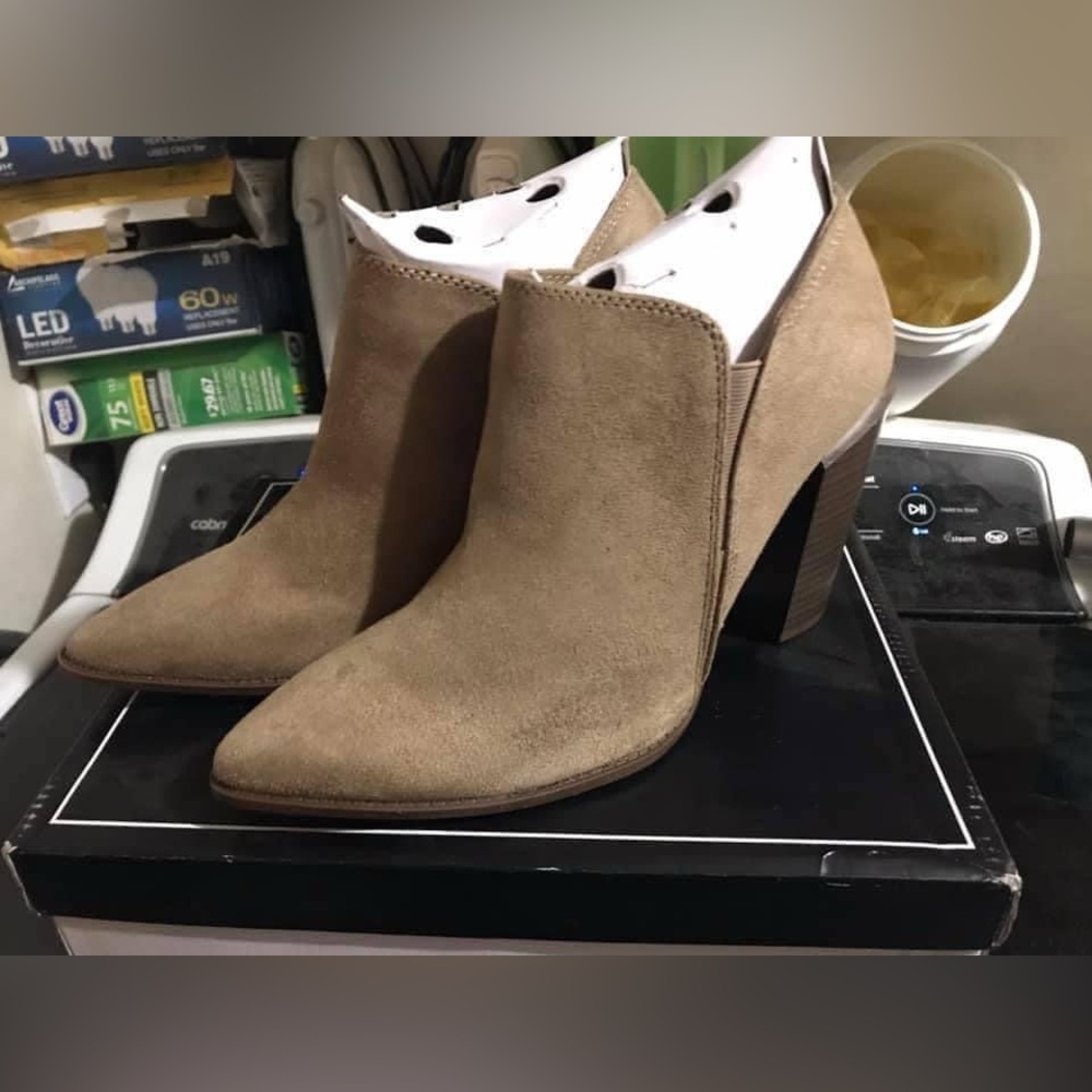 Qupid Suede Booties
